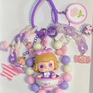 Handmade keychain, which can be ordered directly from stock